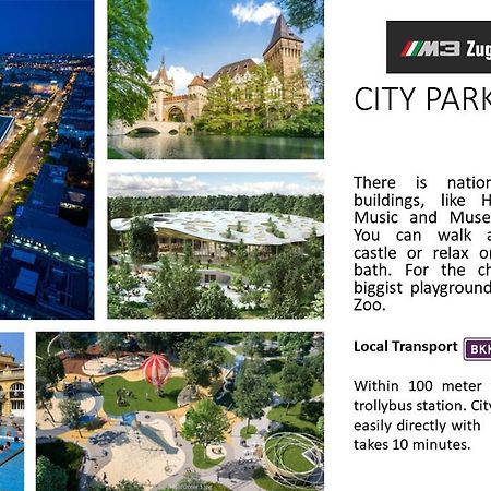 M3 Zuglo Apartment Budapest Luaran gambar